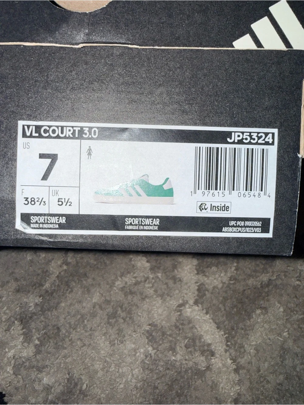 adidas Teal Green Suede Low-Top Sneakers with White Stripes